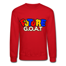 Load image into Gallery viewer, FUTURE G.O.A.T Crewneck Sweatshirt - red
