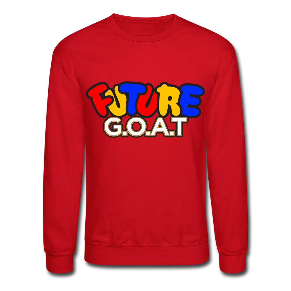FUTURE G.O.A.T Crewneck Sweatshirt - red