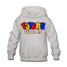 Load image into Gallery viewer, FUTURE G.O.A.T Kids&#39; Hoodie - heather gray
