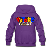 Load image into Gallery viewer, FUTURE G.O.A.T Kids&#39; Hoodie - purple
