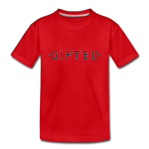 GIFTED Kids' Premium T-Shirt - red