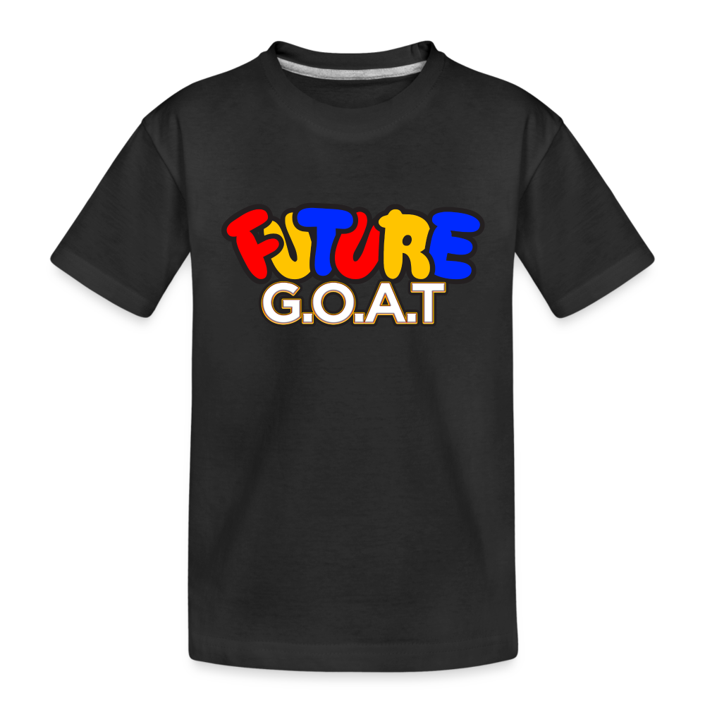 FUTURE G.O.A.T Kids' Premium T-Shirt - black
