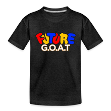 Load image into Gallery viewer, FUTURE G.O.A.T Kids&#39; Premium T-Shirt - charcoal grey
