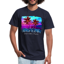 Load image into Gallery viewer, Miami Sunset Shirt / Durag Collection - navy
