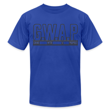 Load image into Gallery viewer, WHITE G.W.A.P SHIRT - royal blue
