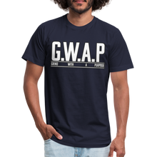 Load image into Gallery viewer, WHITE G.W.A.P SHIRT - navy
