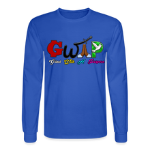 Load image into Gallery viewer, GWAP Long Sleeve T-Shirt - royal blue
