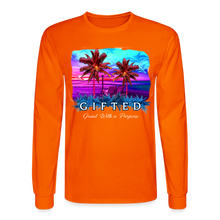 Load image into Gallery viewer, MIAMI NIGHTS Long Sleeve T-Shirt - orange

