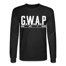 Load image into Gallery viewer, GWAP Long Sleeve T-Shirt - black
