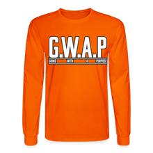Load image into Gallery viewer, GWAP Long Sleeve T-Shirt - orange
