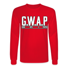 Load image into Gallery viewer, GWAP Long Sleeve T-Shirt - red
