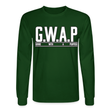 Load image into Gallery viewer, GWAP Long Sleeve T-Shirt - forest green
