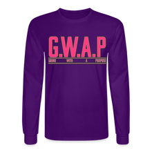Load image into Gallery viewer, GWAP Long Sleeve T-Shirt - purple
