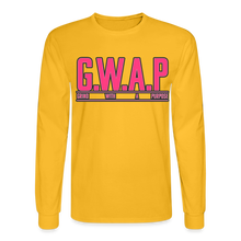 Load image into Gallery viewer, GWAP Long Sleeve T-Shirt - gold

