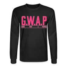 Load image into Gallery viewer, GWAP Long Sleeve T-Shirt - black
