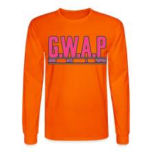 Load image into Gallery viewer, GWAP Long Sleeve T-Shirt - orange
