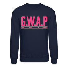 Load image into Gallery viewer, GWAP Crewneck Sweatshirt - navy
