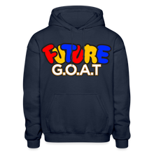 Load image into Gallery viewer, FUTURE G.O.A.T Hoodie - navy
