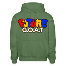 Load image into Gallery viewer, FUTURE G.O.A.T Hoodie - military green
