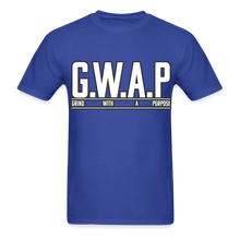 Load image into Gallery viewer, BIG &amp; Tall GWAP T-Shirt - royal blue
