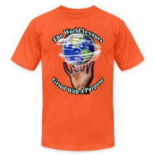 Load image into Gallery viewer, The World Is Yours T-Shirt - orange
