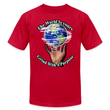 Load image into Gallery viewer, The World Is Yours T-Shirt - red
