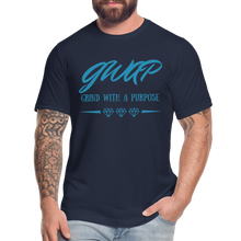 Load image into Gallery viewer, NEW GWAP LOGO T-SHIRT - navy
