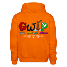 Load image into Gallery viewer, NEW Front &amp; Back GWAP Hoodie - orange
