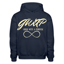 Load image into Gallery viewer, NEW FRONT &amp; BACK GWAP HOODIE - navy
