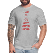Load image into Gallery viewer, I AM GIFTED T-SHIRT - heather gray
