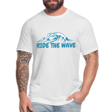 Load image into Gallery viewer, RIDE THE WAVE T-SHIRT - white
