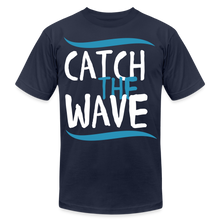 Load image into Gallery viewer, CATCH THE WAVE T-SHIRT - navy
