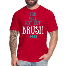 Load image into Gallery viewer, YOU WILL NOT OUT BRUSH ME T-SHIRT - red
